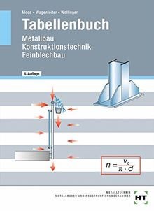 Tabellenbuch metallbau - tabellenbuch:,