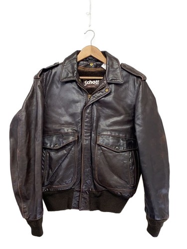 Schott fliegerjacke leder - schott,