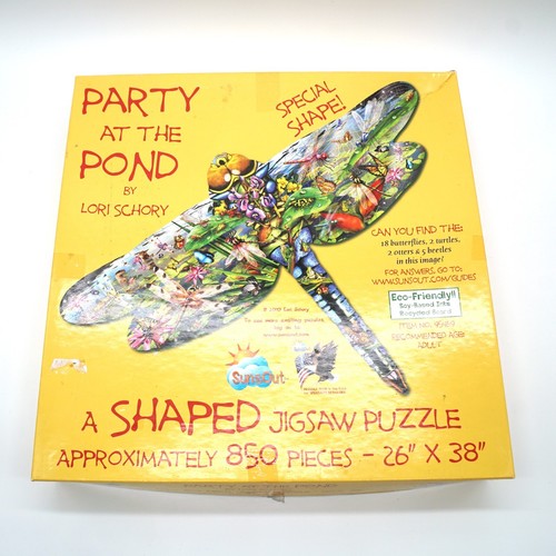 Shaped jigsaw puzzle libelle - shaped,