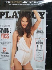 Playboy 12 / 2016 Simone Voss TV Maklerin, mit Adventskalender -NEU- in Folie !!