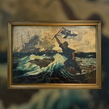 Ölgemälde - Signiert von E