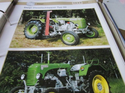 Traktor archiv steyr - traktor,