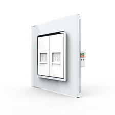 Netzwerkdose + Telefondose mit