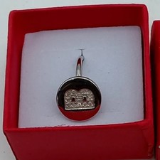 Initiale B Diamant Sterling