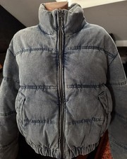 Damen Winter jeansjacke Bershka Größe 38