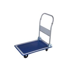 Plattformwagen klappbar mit 150 kg Tragkraft, Gummibereifung,