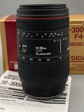 Objektiv Sigma DL Macro Super 70-300mm 70-300 mm 1:4-5.6 - Minolta Sony A-k3-