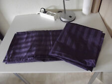 2 Kissenbezüge  94/94 cm  lila neu