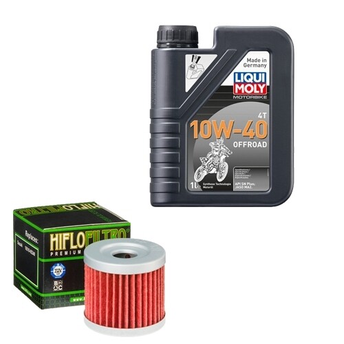 Hiflo ölfilter set 10w 40 - set, lm