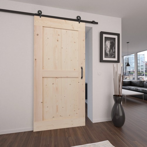 Holzschiebetür set massiv - holzschiebetür,