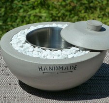 Feuerschale aus beton - feuerschale,