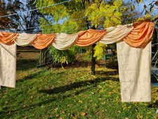 Übergardinen mit Querbehang