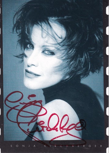 Autogramm sonja kirchberger - -,