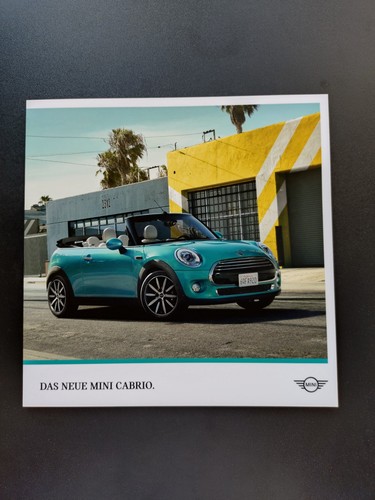 Mini cabrio prospekt 2015 - cabrio,