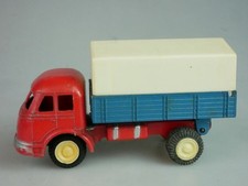 Gama 931 Blech Mercedes Pritsche Plane Kipper 10,6cm tintoy model germany 122871