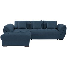 Ecksofa - blau-türkis -