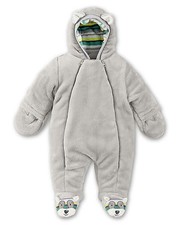 Sterntaler Flauschoverall Wolf