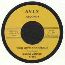 DONNA COLMAN " YOUR LOVES TOO