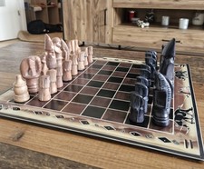 Afrikanisches Schachspiel aus