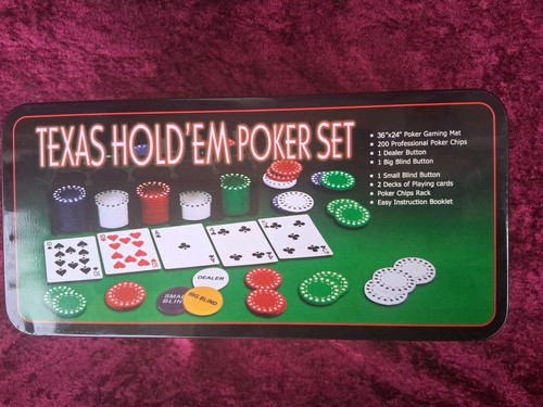 Poker set casino style - poker,