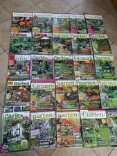 Konvolut  Gartenzeitschriften 25 Stück  verschiedene ältere Jahrgänge 