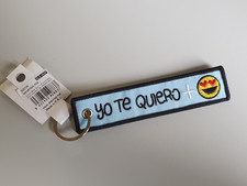 Stoff Schlüsselanhänger "Ich