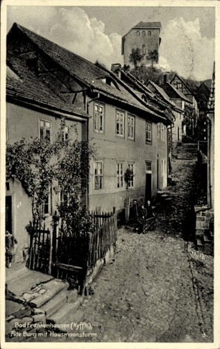Bad frankenhausen am - ak,