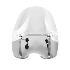 Windschild für Chopper, Cruiser und Custom Bikes Craftride CW1 klar gebraucht