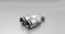 Remus Edelstahl Endrohr 2x84mm