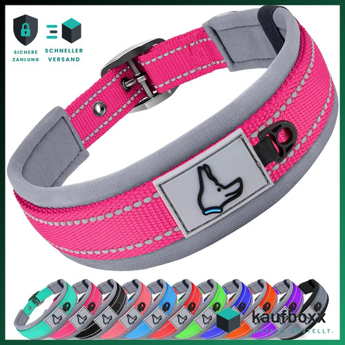 Halsband hund gepolstert - halsband,