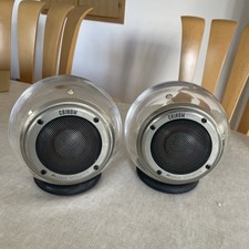 2x MTX   Sasaki Acoustics CB160M Lautsprecher Kristall H 18cm Sauberen Zustand