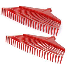 2 x Heurechen 42cm Laubrechen