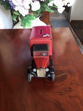 Alt Blechauto Spardose