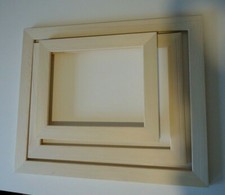 Bilderrahmen 24x30 30x30 30x40 40x50 cm 4 cm breit Holz Rahmen Wechselrahmen