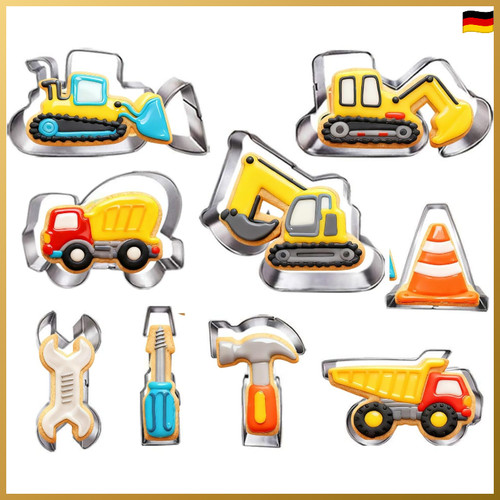 Keksausstecher set teilig - keksausstecher-set, 9-teilig