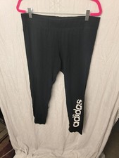 Leggings Sporthose Adidas Schwarz XL