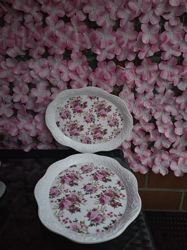 2er set ovale - vintage, tabletts