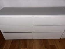 IKEA Malm Kommode, Weiß, 6