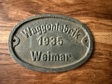 Original Lok/Fabrikschild