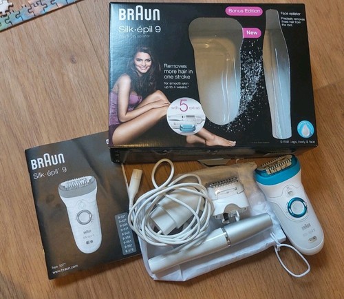 Braun silk epil - 9, wet&dry