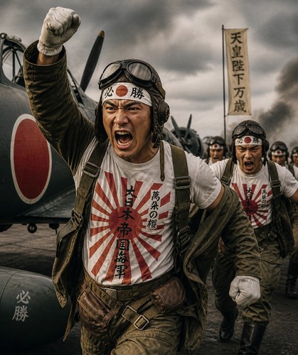 Japanese imperial navy rising - navy,