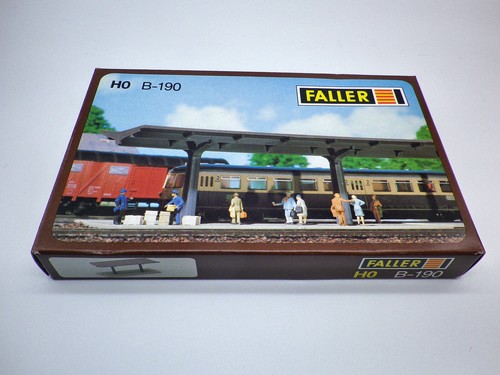 Faller 190 spur bahnsteig - h0,