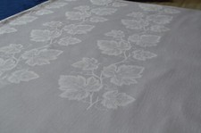 Uraltes Tafeltuch Leinendamast