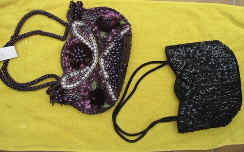 Vintage handtaschen perlen - handtaschen,