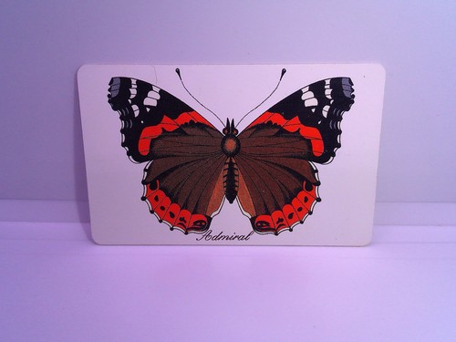 Telefonkarte schmetterling - -,