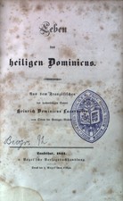 Leben des heiligen Dominicus