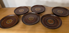 6 Untertassen / Unterteller -