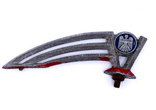 Schutzblechreiter Victoria Fahrrad Moped alt Vintage Sammler #30831