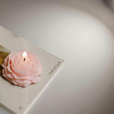 Trompe l'oeil Kerze in Form