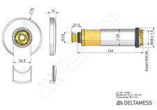 Mantelrohr G½ +60 mm - Deltamess